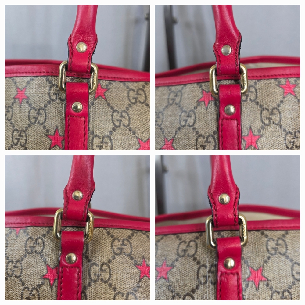 ✨️GUCCI GG Supreme Star Tote Bag - Picture 15 of 16